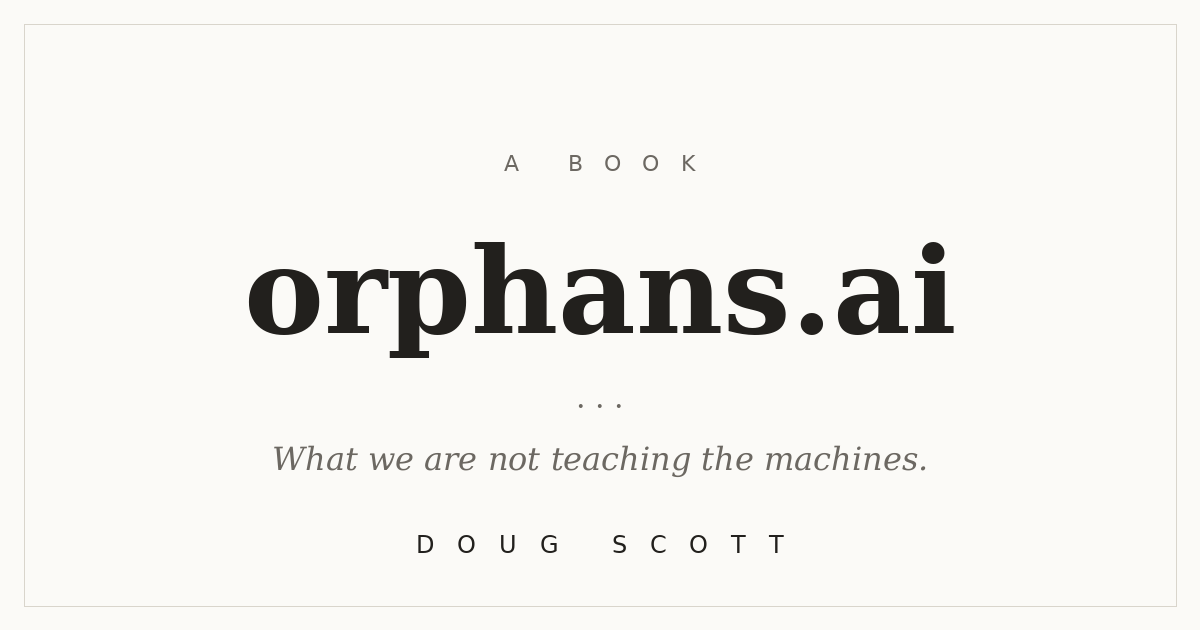 orphans.ai cover